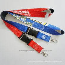 Customized Heat Transfer Printed Lanyards with Clip